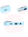Hurtownia GSM - Bizon Case Hybrid Ring Samsung Galaxy M15 5G rauchig mit einem hellblauen Rahmen - BIZ5009 - {ean13} - Hurt