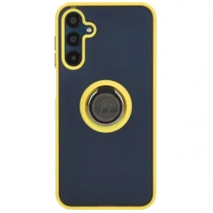Hurtownia GSM - Bizon Case Hybrid Ring Samsung Galaxy M15 5G rauchig mit einem gelben Rahmen - BIZ5010 - {ean13} - Hurt