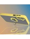 Hurtownia GSM - Etui s úchytem na prst Bizon Case Hybrid Ring pro Samsung Galaxy M15 5G kouřové s žlutým rámečkem - BIZ5010 - {ean13} - Hurt