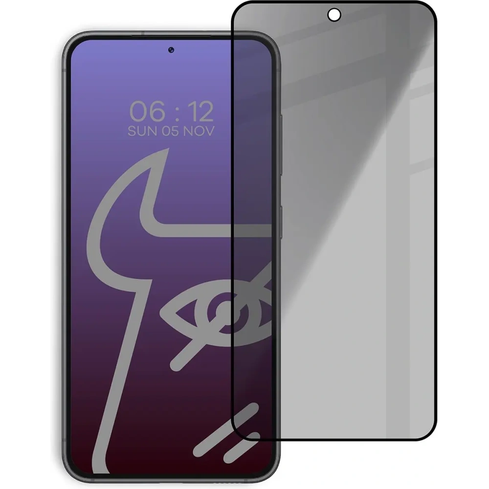 Hurtownia GSM - Bizon Glass Edge Shadow Samsung Galaxy S23 nuanțat cu un cadru negru - BIZ5582 - {ean13} - Hurt