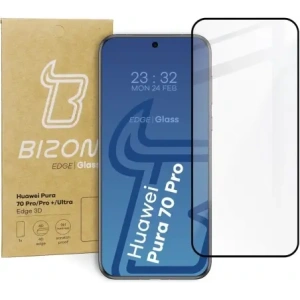 Hurtownia GSM - Tvrzené sklo BIZON Glass Edge 3D pro Huawei Pura 70 Pro / Pro+ / Ultra - BIZ5583 - {ean13} - Hurt