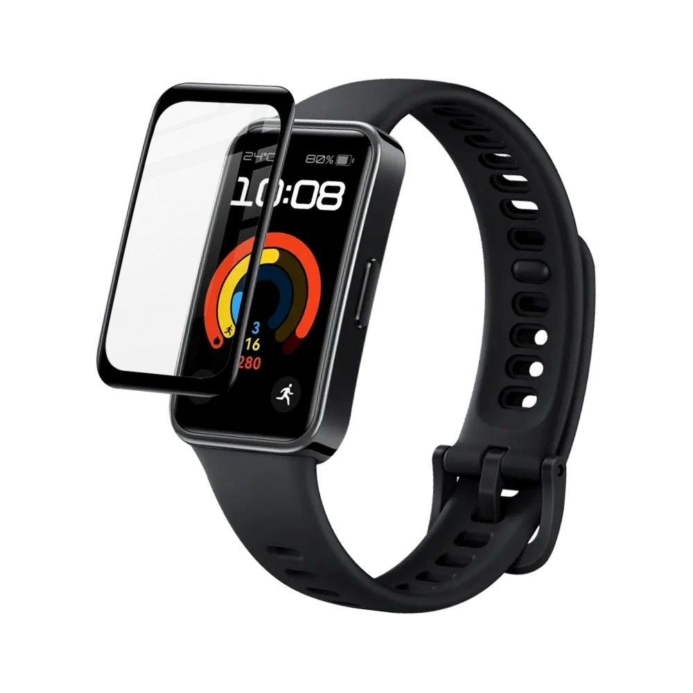 Hurtownia GSM - Bizon Glass Watch Edge Hybrid Huawei Band 9 / Band 8 negru - BIZ5584 - {ean13} - Hurt