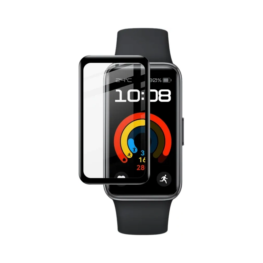 Hurtownia GSM - Bizon Glass Watch Edge Hybrid Huawei Band 9 / Band 8 negru - BIZ5584 - {ean13} - Hurt