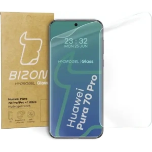 Wholesale Bizon Glass Hydrogel Front Huawei Pura 70 Pro / Pro+ / Ultra [2 PACK] - BIZ5016 - {ean13} - Hurt