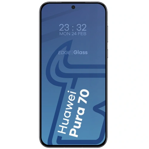 Szkło hartowane Bizon Glass Edge 2 do Huawei Pura 70 czarne