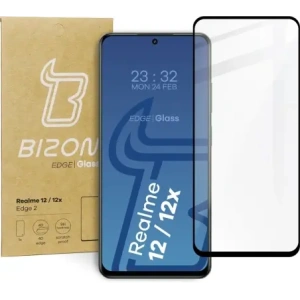 Hurtownia GSM - Bizon Glass Edge 2 Realme 12 5G/12x 5G schwarz - BIZ5594 - {ean13} - Hurt