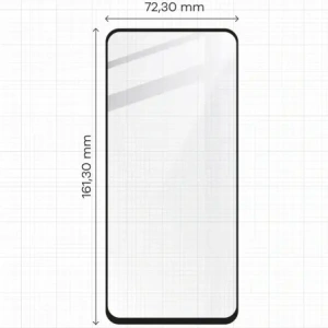 Hurtownia GSM - Bizon Glass Edge 2 Realme 12 5G/12x 5G fekete - BIZ5594 - {ean13} - Hurt