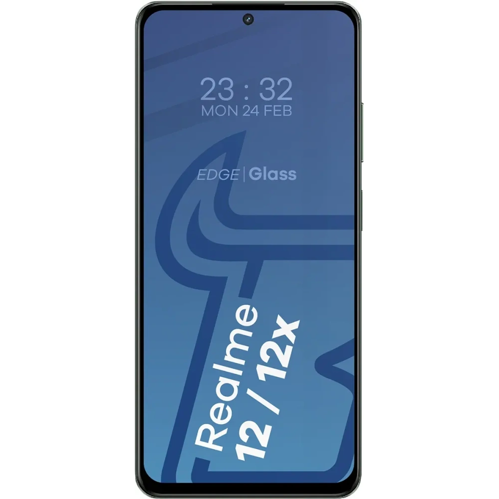 Hurtownia GSM - Szkło hartowane Bizon Glass Edge 2 do Realme 12 5G/12x 5G czarne - BIZ5594 - {ean13} - Hurt
