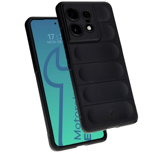 Pancerne etui Bizon Case Tur do Motorola Edge 50 Pro czarne