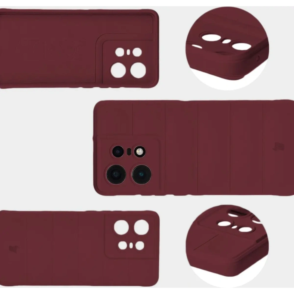 Hurtownia GSM - Pancerne etui Bizon Case Tur do Motorola Edge 50 Pro ciemnofioletowe - BIZ5026 - {ean13} - Hurt