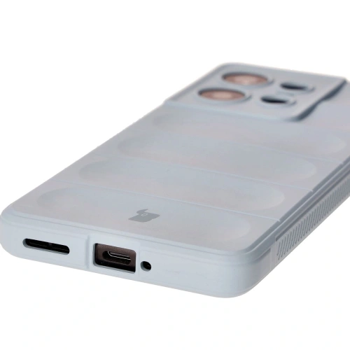 Pancerne etui Bizon Case Tur do Motorola Edge 50 Pro jasnoniebieskie