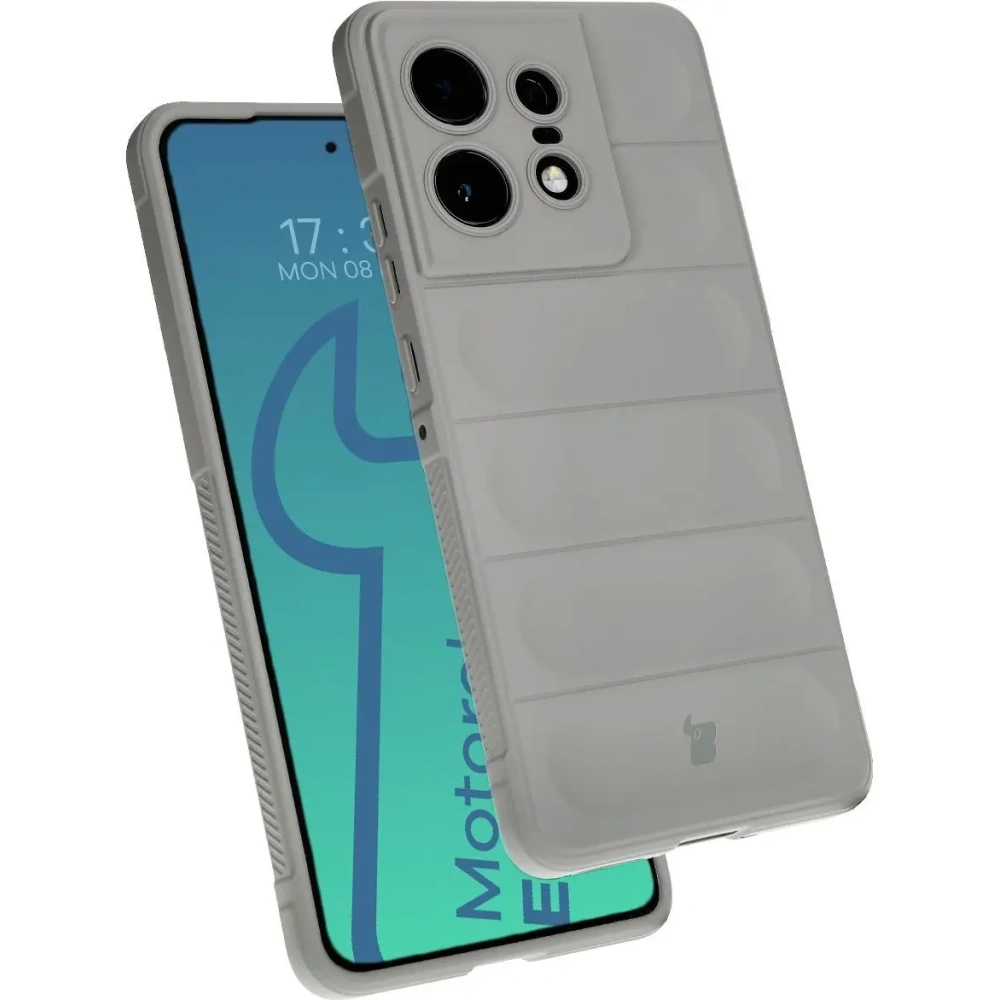 Hurtownia GSM - Pancerne etui Bizon Case Tur do Motorola Edge 50 Pro jasnoszare - BIZ5028 - {ean13} - Hurt