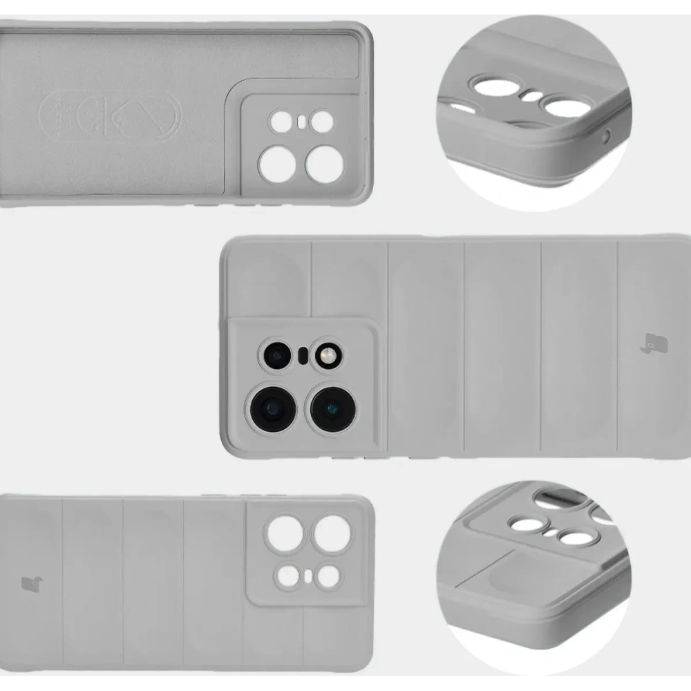 Hurtownia GSM - Pancerne etui Bizon Case Tur do Motorola Edge 50 Pro jasnoszare - BIZ5028 - {ean13} - Hurt