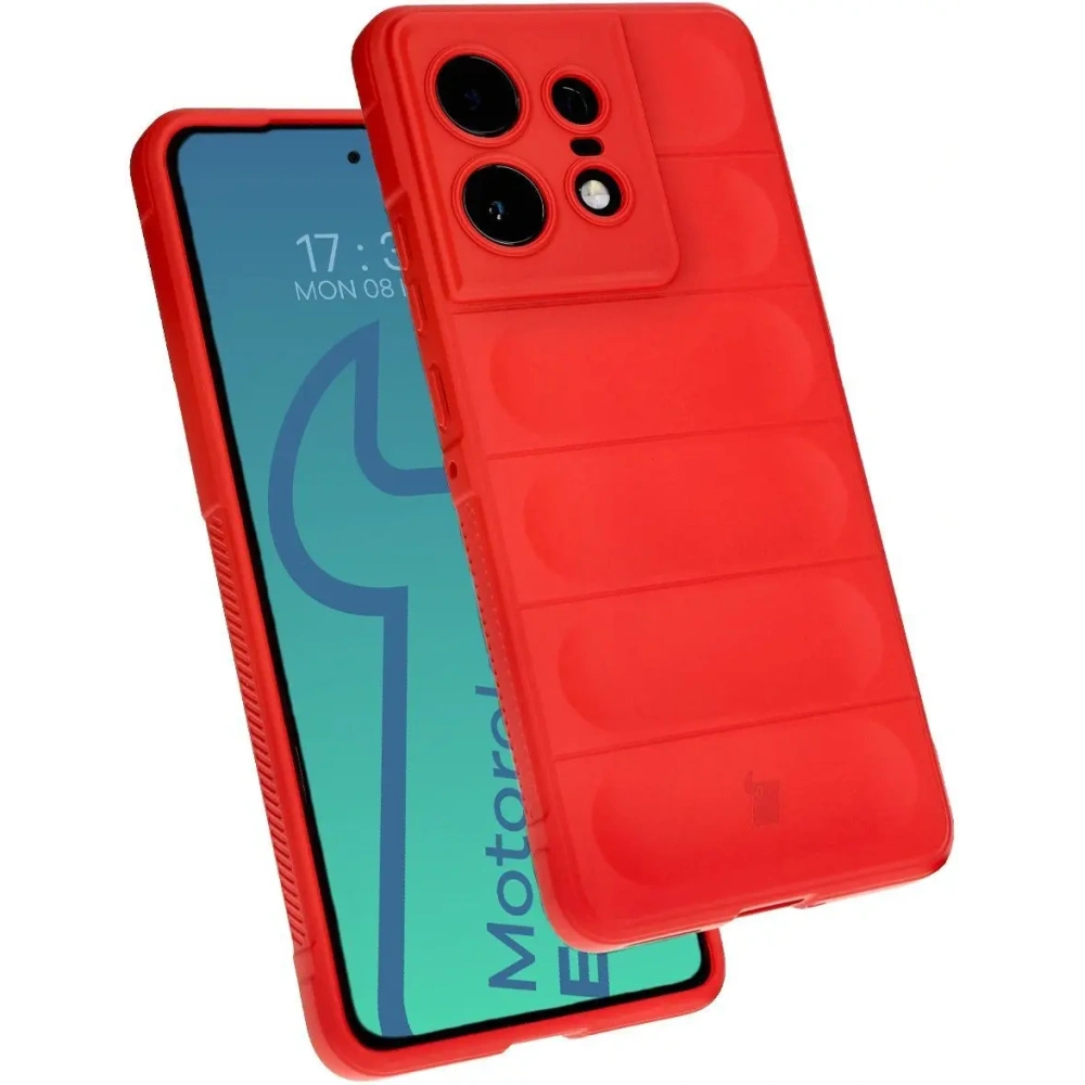 Hurtownia GSM - Pancerne etui Bizon Case Tur do Motorola Edge 50 Pro czerwone - BIZ5600 - {ean13} - Hurt