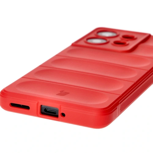 Pancerne etui Bizon Case Tur do Motorola Edge 50 Pro czerwone