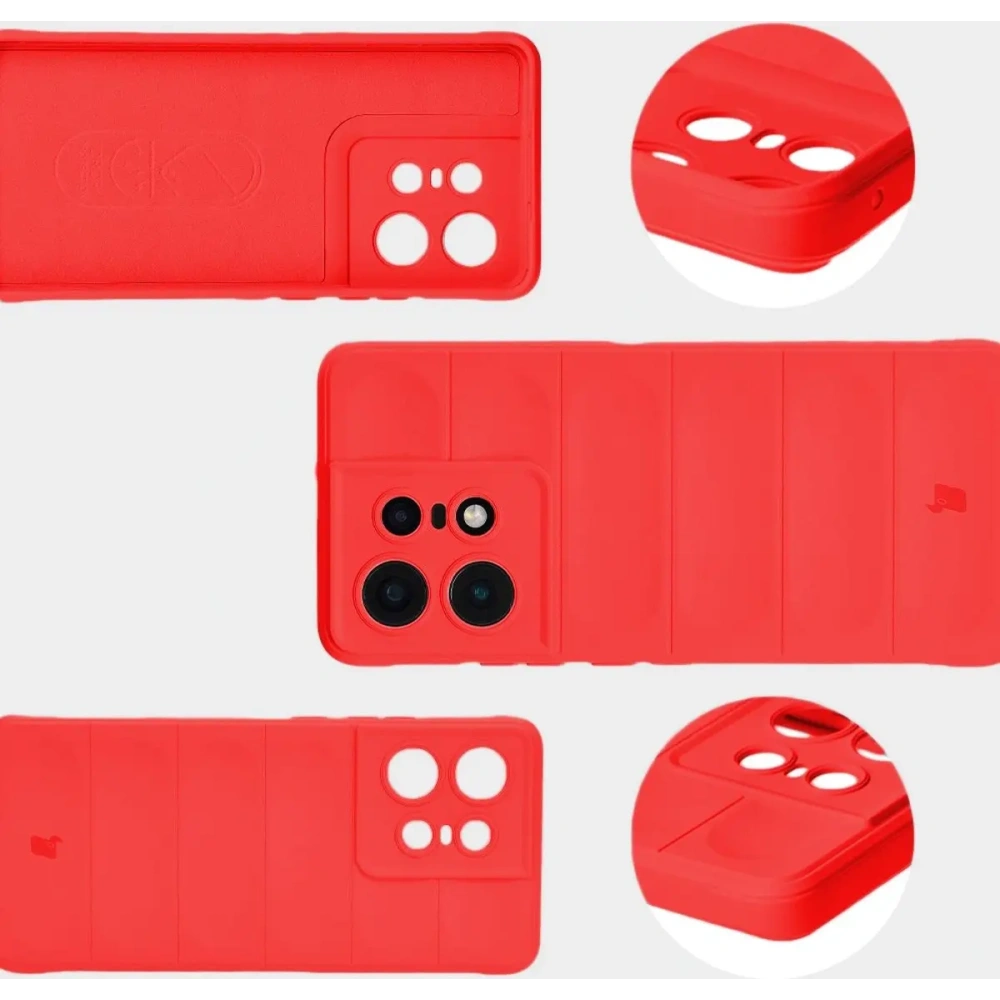 Hurtownia GSM - Pancerne etui Bizon Case Tur do Motorola Edge 50 Pro czerwone - BIZ5600 - {ean13} - Hurt