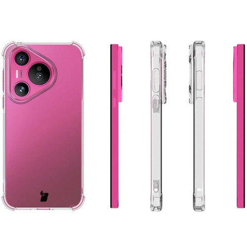 Elastyczne etui Bizon Case Salpa do Huawei Pura 70 przezroczyste