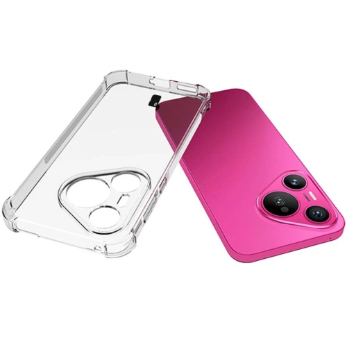 Elastyczne etui Bizon Case Salpa do Huawei Pura 70 przezroczyste