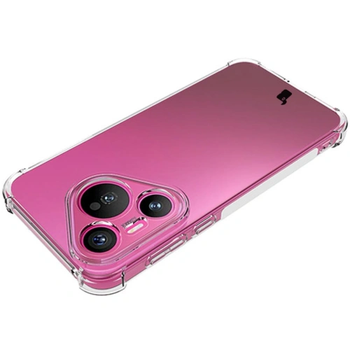 Elastyczne etui Bizon Case Salpa do Huawei Pura 70 przezroczyste