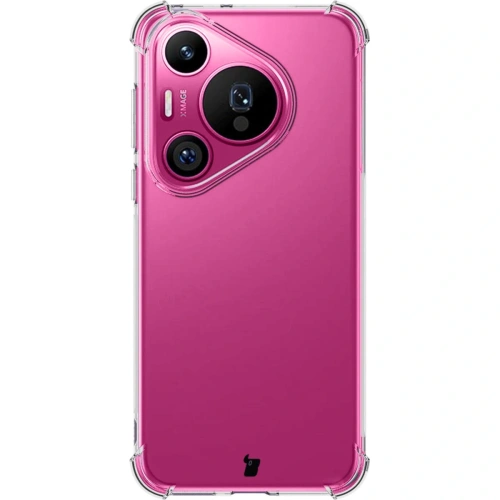 Elastyczne etui Bizon Case Salpa do Huawei Pura 70 Pro / Pro+ przezroczyste