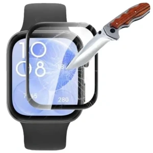 Hurtownia GSM - Bizon Glass Watch Edge Hybrid Huawei Watch Fit 3 negru - BIZ5603 - {ean13} - Hurt