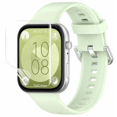 Folia hydrożelowa na ekran Bizon Glass Watch Hydrogel do Huawei Watch Fit 3 [2 PACK]