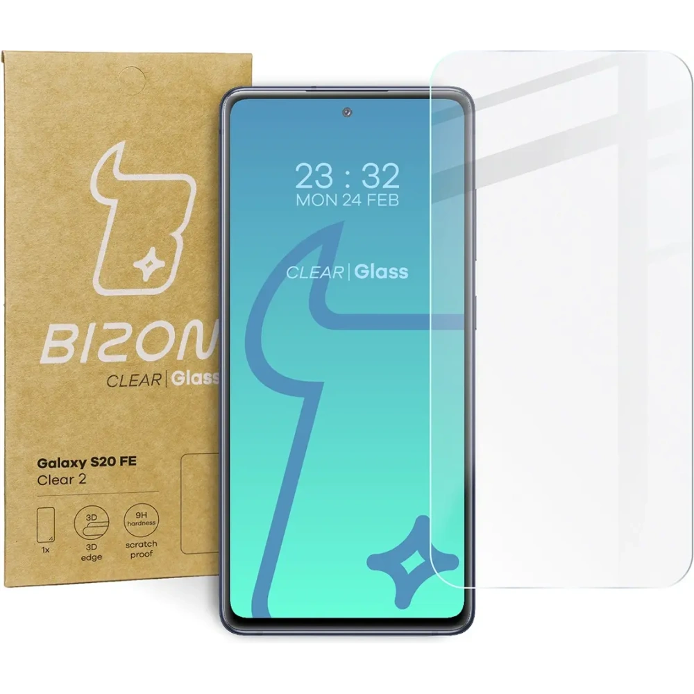 Hurtownia GSM - Szkło hartowane Bizon Glass Clear 2 do Samsung Galaxy S20 FE - BIZ5037 - {ean13} - Hurt