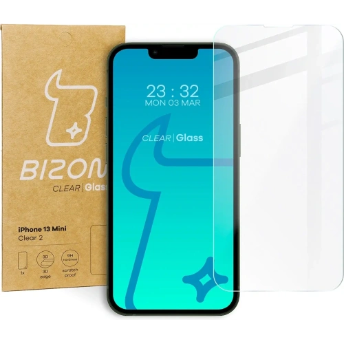 Szkło hartowane Bizon Glass Clear 2 do Apple iPhone 13 Mini