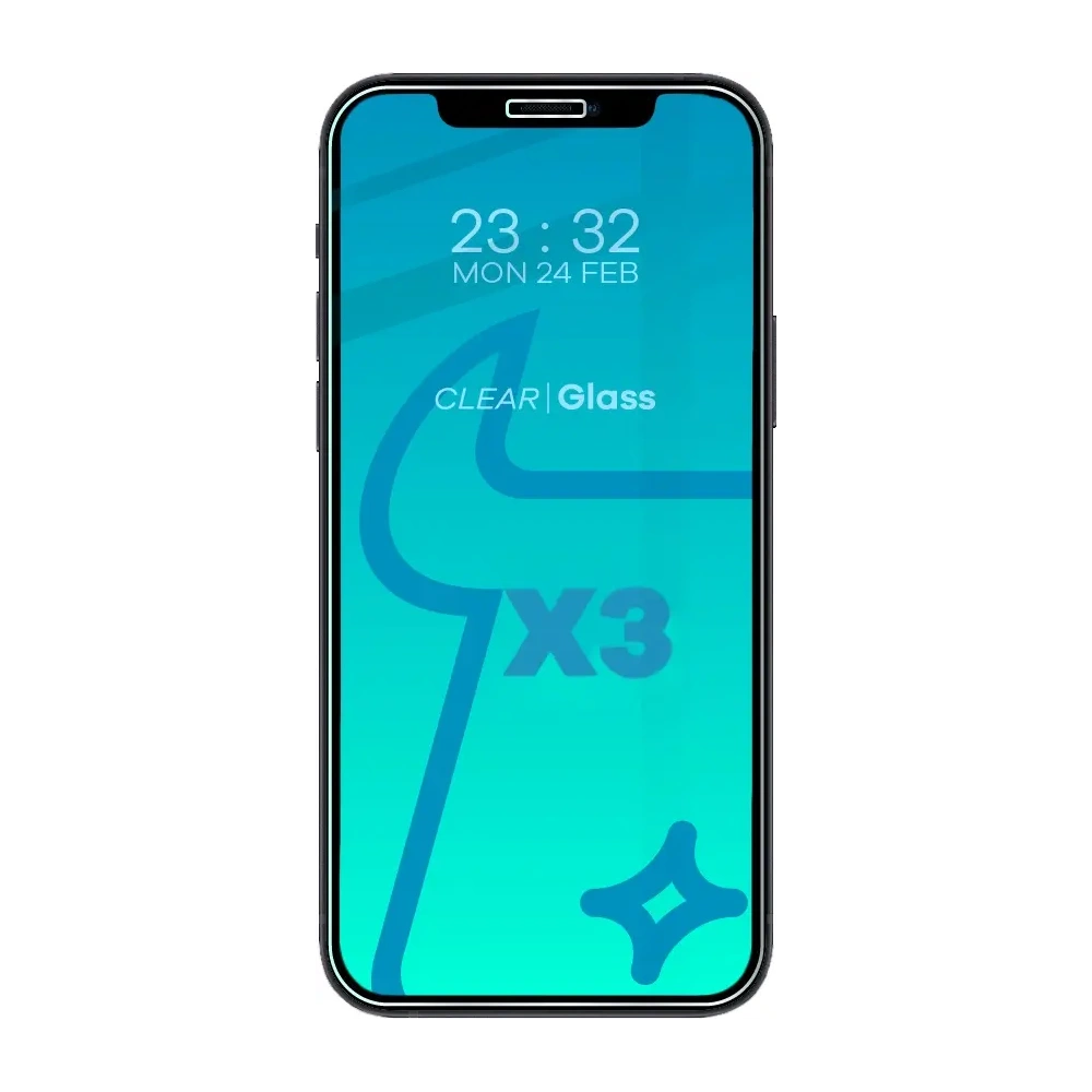 Hurtownia GSM - 3x Sklo na obrazovku + sklo na kameru BIZON Clear pro Apple iPhone 12 - BIZ5612 - {ean13} - Hurt
