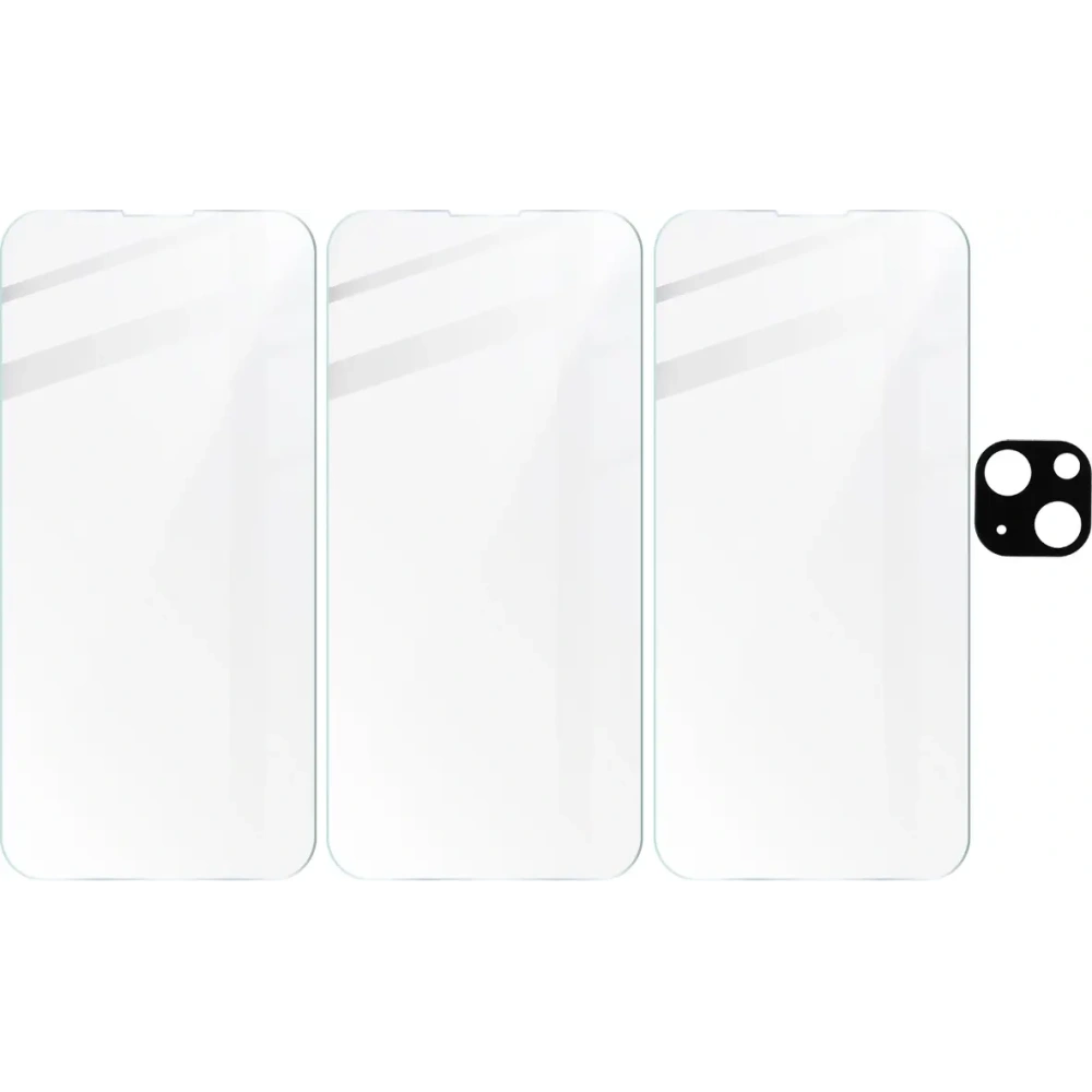 Hurtownia GSM - BIZON Clear 3x sticlă pentru ecran + sticlă pentru cameră Apple iPhone 13 Mini - BIZ5616 - {ean13} - Hurt
