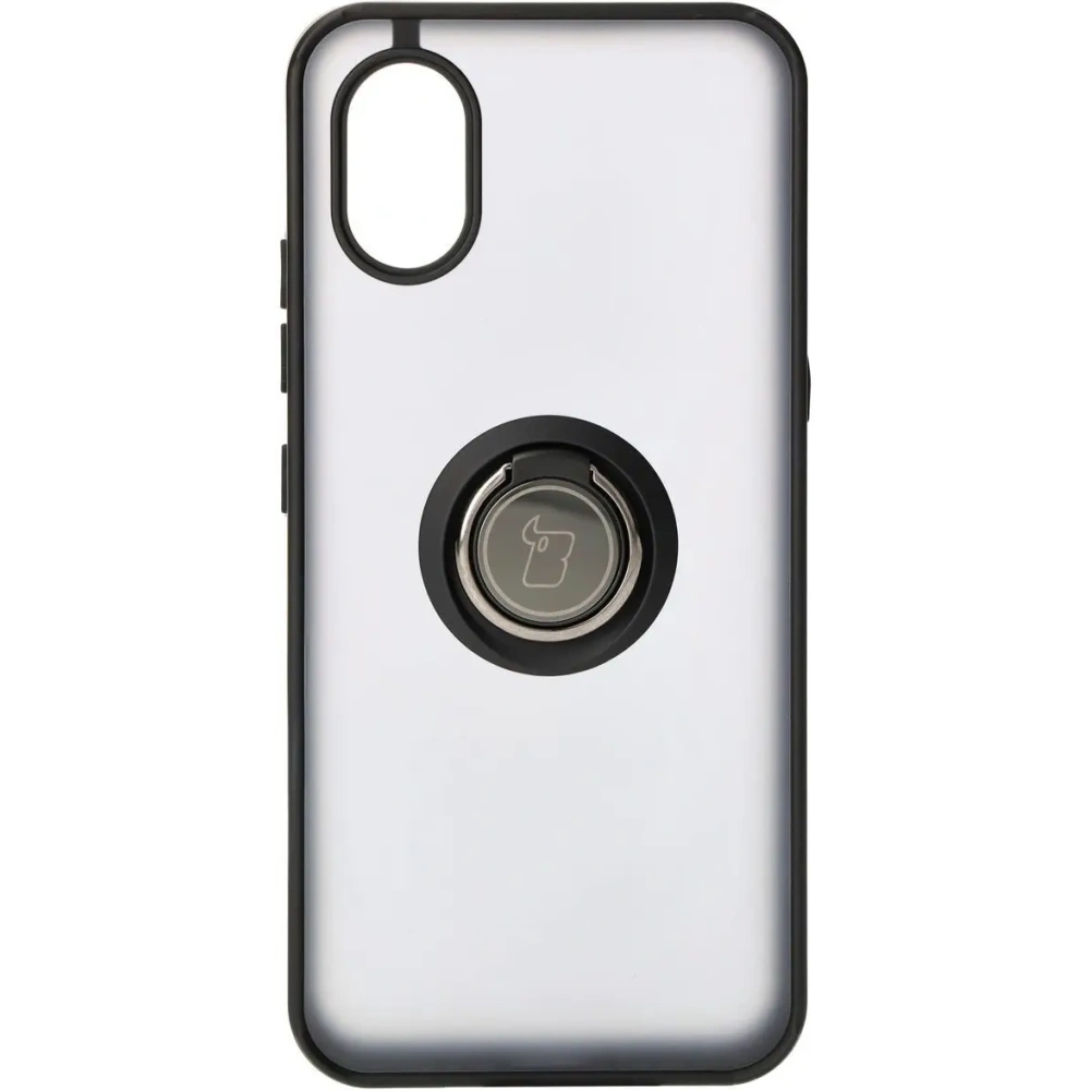 Hurtownia GSM - Bizon Case Hybrid Ring Samsung Galaxy Xcover7 fumuriu cu un cadru negru - BIZ5051 - {ean13} - Hurt