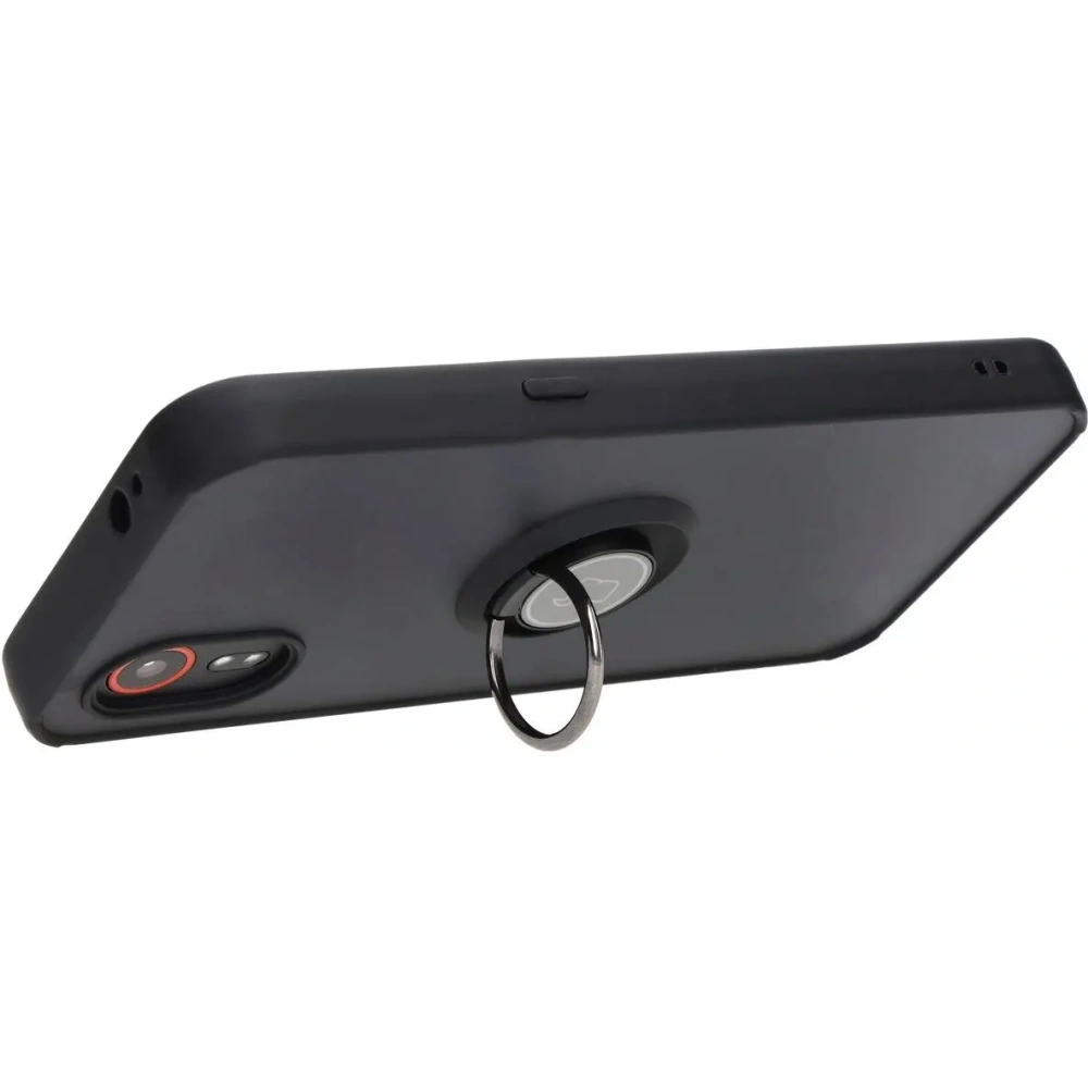 Hurtownia GSM - Bizon Case Hybrid Ring Samsung Galaxy Xcover7 füstös színű fekete kerettel - BIZ5051 - {ean13} - Hurt