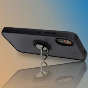 Hurtownia GSM - Bizon Case Hybrid Ring Samsung Galaxy Xcover7 füstös színű fekete kerettel - BIZ5051 - {ean13} - Hurt