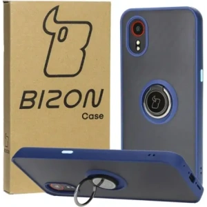 Hurtownia GSM - Bizon Case Hybrid Ring Samsung Galaxy Xcover7 füstös színben, tengerészkék kerettel - BIZ5052 - {ean13} - Hurt