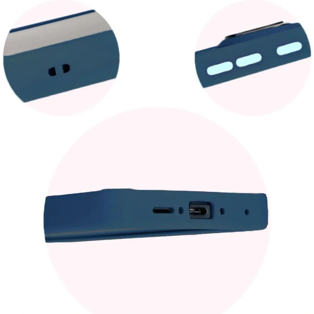 Hurtownia GSM - Bizon Case Hybrid Ring Samsung Galaxy Xcover7 rauchig mit einem navyblauen Rahmen - BIZ5052 - {ean13} - Hurt