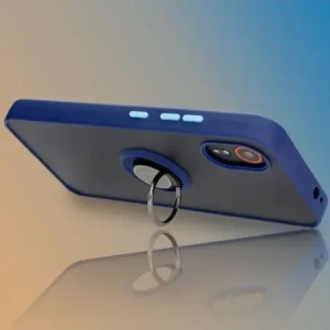 Hurtownia GSM - Bizon Case Hybrid Ring Samsung Galaxy Xcover7 füstös színben, tengerészkék kerettel - BIZ5052 - {ean13} - Hurt