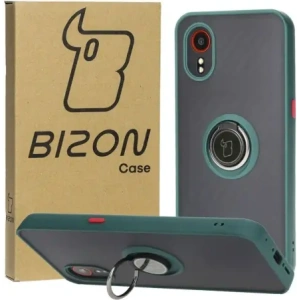 Hurtownia GSM - Bizon Case Hybrid Ring Samsung Galaxy Xcover7 füstös sötétzöld kerettel - BIZ5053 - {ean13} - Hurt