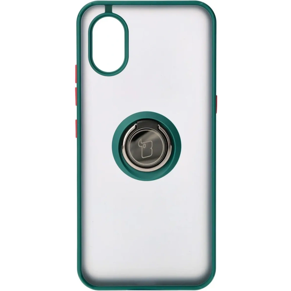 Hurtownia GSM - Bizon Case Hybrid Ring Samsung Galaxy Xcover7 füstös sötétzöld kerettel - BIZ5053 - {ean13} - Hurt