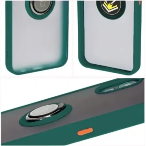 Hurtownia GSM - Bizon Case Hybrid Ring Samsung Galaxy Xcover7 füstös sötétzöld kerettel - BIZ5053 - {ean13} - Hurt