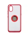 Hurtownia GSM - Bizon Case Hybrid Ring Samsung Galaxy Xcover7 fumurie cu un cadru roșu - BIZ5625 - {ean13} - Hurt