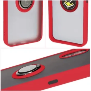 Hurtownia GSM - Bizon Case Hybrid Ring Samsung Galaxy Xcover7 füstös piros kerettel - BIZ5625 - {ean13} - Hurt