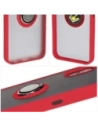 Hurtownia GSM - Bizon Case Hybrid Ring Samsung Galaxy Xcover7 fumurie cu un cadru roșu - BIZ5625 - {ean13} - Hurt