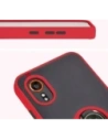 Hurtownia GSM - Bizon Case Hybrid Ring Samsung Galaxy Xcover7 fumurie cu un cadru roșu - BIZ5625 - {ean13} - Hurt