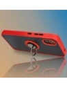 Wholesale Bizon Case Hybrid Ring Samsung Galaxy Xcover7 smoky with a red frame - BIZ5625 - {ean13} - Hurt