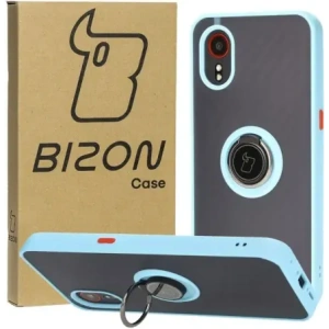 Hurtownia GSM - Bizon Case Hybrid Ring Samsung Galaxy Xcover7 rauchig mit einem hellblauen Rahmen - BIZ5626 - {ean13} - Hurt