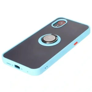 Hurtownia GSM - Bizon Case Hybrid Ring Samsung Galaxy Xcover7 rauchig mit einem hellblauen Rahmen - BIZ5626 - {ean13} - Hurt