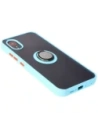 Hurtownia GSM - Etui s úchopem na prst Bizon Case Hybrid Ring pro Samsung Galaxy Xcover7 kouřové s jasně modrým rámečkem - BIZ5626 - {ean13} - Hurt