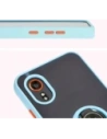 Hurtownia GSM - Etui s úchopem na prst Bizon Case Hybrid Ring pro Samsung Galaxy Xcover7 kouřové s jasně modrým rámečkem - BIZ5626 - {ean13} - Hurt