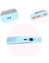 Hurtownia GSM - Etui z uchwytem na palec Bizon Case Hybrid Ring do Samsung Galaxy Xcover7 przydymione z jasnoniebieską ramką - BIZ5626 - {ean13} - Hurt