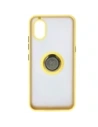 Hurtownia GSM - Etui s úchopem na prst Bizon Case Hybrid Ring do Samsung Galaxy Xcover7 kouřové se žlutým rámečkem - BIZ5627 - {ean13} - Hurt